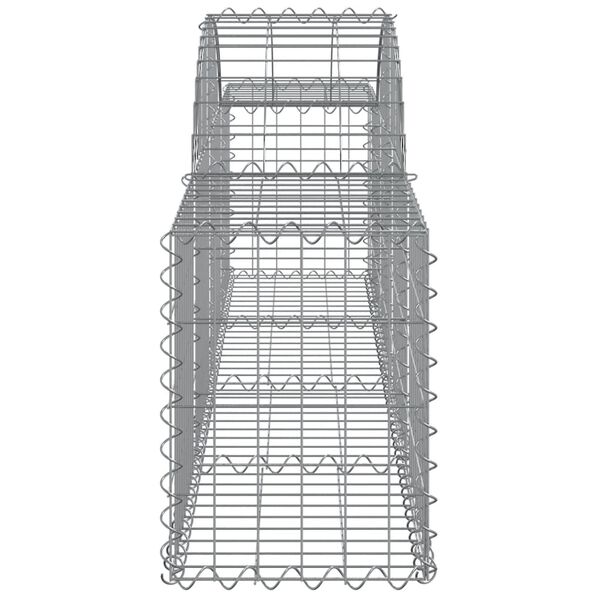 vidaXL Συρματοκιβώτια Τοξωτά 20 τεμ. 200x30x40/60 εκ. Γαλβαν. Ατσάλι