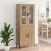 vidaXL Highboard Artisan Oak 69,5 x 34 x 180 &epsilon;&kappa;. &Epsilon;&pi;&epsilon;&xi;&epsilon;&rho;&gamma;&alpha;&sigma;&mu;έ&nu;&omicron; &xi;ύ&lambda;&omicron;