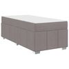 vidaXL &Sigma;&kappa;&epsilon;&lambda;&epsilon;&tau;ό&sigmaf; &Kappa;&rho;&epsilon;&beta;&alpha;&tau;&iota;&omicron;ύ &mu;&epsilon; &sigma;&tau;&rho;ώ&mu;&alpha; Taupe 90 x 190 cm ύ&phi;&alpha;&sigma;&mu;&alpha;