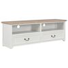 vidaXL Έπιπλο Τηλεόρασης Λευκό 120 x 30 x 40 εκ. Ξύλινο