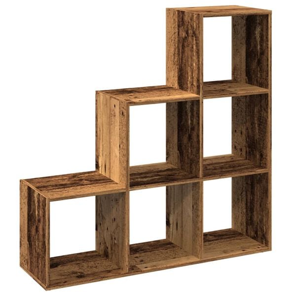 vidaXL Βιβλιοθήκη/Διαχωριστικό Χώρου 3 Επ. 99x29x99 εκ. Επ. Ξύλο