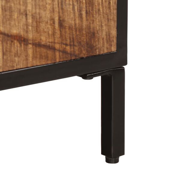 vidaXL Μπαούλο Αποθήκευσης 82 x 30 x 43 εκ. Μασίφ Ακατεργ. Ξύλο Μάνγκο