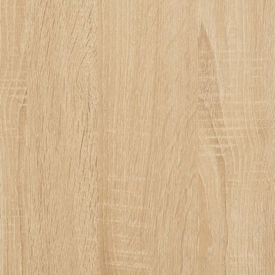 vidaXL Βοηθητικό Τραπέζι με Ρόδες Sonoma Δρυς 50x35x55,5εκ. Επεξ. Ξύλο
