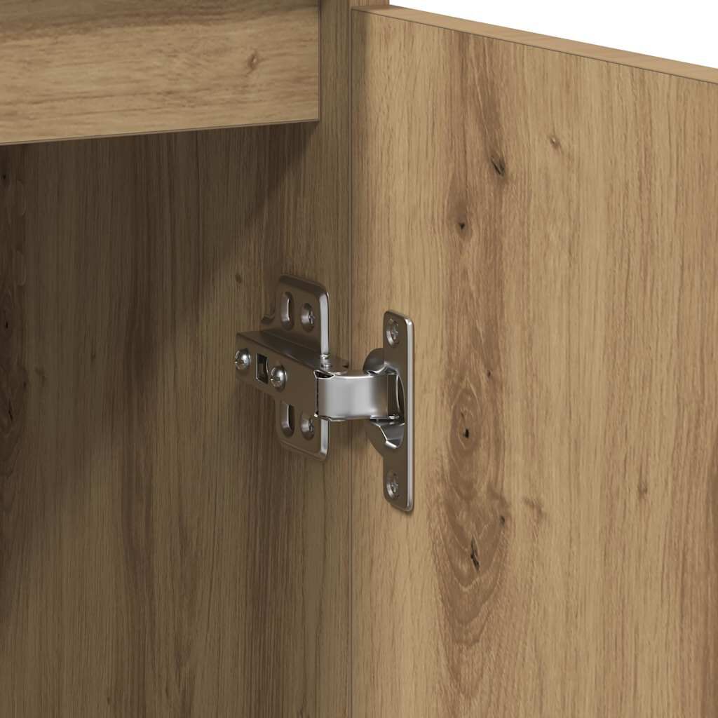 vidaXL Ντουλάπι τεχνίτης Δρυς 57x34x76 εκ. από Επεξεργασμένο Ξύλο