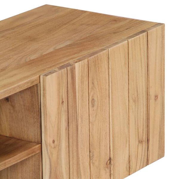 vidaXL Έπιπλο Τηλεόρασης 140 x 30 x 45 εκ. από Μασίφ Ξύλο Ακακίας
