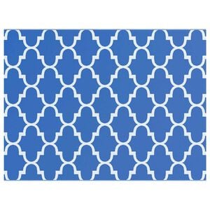 vidaXL Χαλί εξωτερικού χώρου ARAKIL Μπλε 300 x 400 cm PP