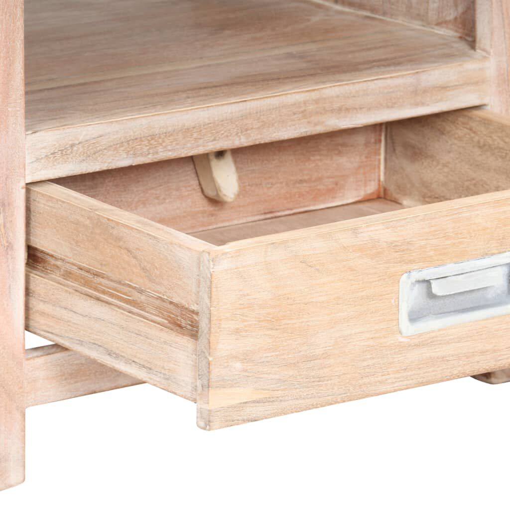 vidaXL Κομοδίνο 40 x 30 x 60 εκ. από Μασίφ Ξύλο Ακακίας