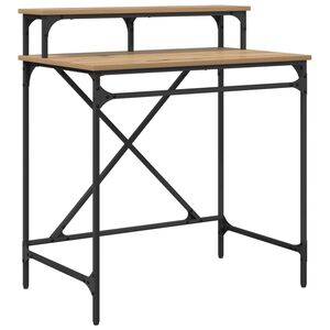 vidaXL &Gamma;&rho;&alpha;&phi;&epsilon;ί&omicron; Artisan Oak 80 x 50 x 90 cm &Epsilon;&pi;&epsilon;&xi;&epsilon;&rho;&gamma;&alpha;&sigma;&mu;έ&nu;&omicron; &Xi;ύ&lambda;&omicron;