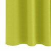 vidaXL Κουρτίνες με κουρτίνες 2 pcs Λαχανί 140x140cm Πολυεστέρας