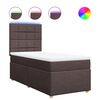 vidaXL &Kappa;&rho;&epsilon;&beta;ά&tau;&iota; Boxspring &mu;&epsilon; &Sigma;&tau;&rho;ώ&mu;&alpha; &Sigma;&kappa;&omicron;ύ&rho;&omicron; &Kappa;&alpha;&phi;έ 90x190 &epsilon;&kappa;. &Upsilon;&phi;&alpha;&sigma;&mu;ά&tau;&iota;&nu;&omicron;