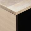 vidaXL Τραπεζάκι σαλονιού Μπεζ 80 x 50 x 40 cm Μασίφ ξύλο μάνγκο