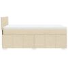 vidaXL &Kappa;&rho;&epsilon;&beta;ά&tau;&iota; Boxspring &mu;&epsilon; &Sigma;&tau;&rho;ώ&mu;&alpha; &Kappa;&rho;&epsilon;&mu; 90x200 &epsilon;&kappa;.&Upsilon;&phi;&alpha;&sigma;&mu;ά&tau;&iota;&nu;&omicron;