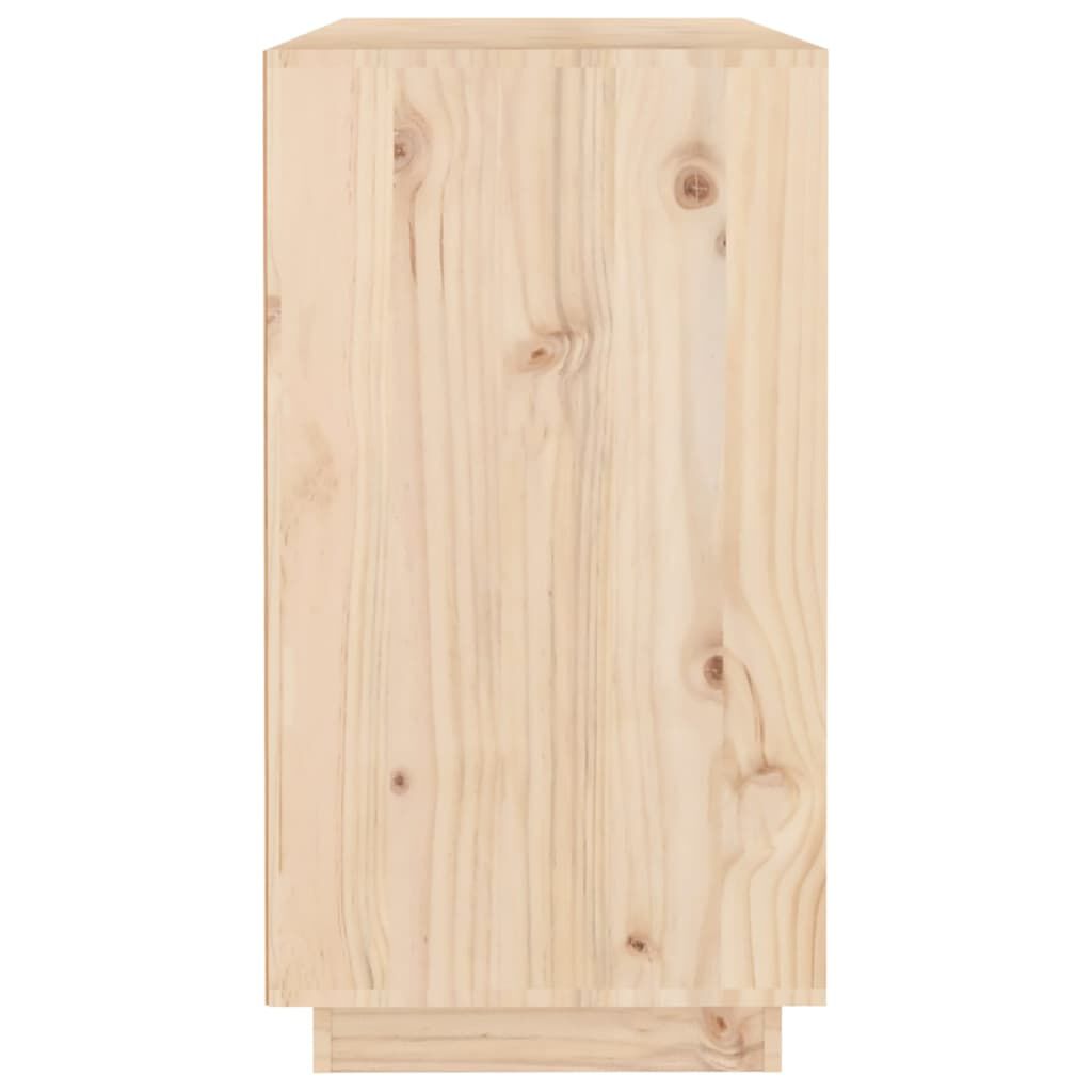 vidaXL Ντουλάπι 100x40x75 εκ. από Μασίφ Ξύλο Πεύκου