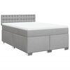 vidaXL &Kappa;&rho;&epsilon;&beta;ά&tau;&iota; Boxspring &mu;&epsilon; &Sigma;&tau;&rho;ώ&mu;&alpha; &Alpha;&nu;&omicron;&iota;&chi;&tau;ό &Gamma;&kappa;&rho;&iota; 140x200 &epsilon;&kappa;. &Upsilon;&phi;&alpha;&sigma;&mu;ά&tau;&iota;&nu;&omicron;