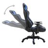 vidaXL Καρέκλα Gaming Μπλε από Συνθετικό Δέρμα