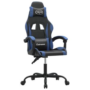 vidaXL &Kappa;&alpha;&rho;έ&kappa;&lambda;&alpha; Gaming &Mu;&alpha;ύ&rho;&omicron;/&Mu;&pi;&lambda;&epsilon; &alpha;&pi;ό &Sigma;&upsilon;&nu;&theta;&epsilon;&tau;&iota;&kappa;ό &Delta;έ&rho;&mu;&alpha;