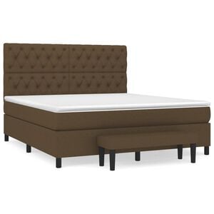 vidaXL &Kappa;&rho;&epsilon;&beta;ά&tau;&iota; Boxspring &mu;&epsilon; &Sigma;&tau;&rho;ώ&mu;&alpha; &Sigma;&kappa;&omicron;ύ&rho;&omicron; &Kappa;&alpha;&phi;έ 160x200 &epsilon;&kappa; &Upsilon;&phi;&alpha;&sigma;&mu;ά&tau;&iota;&nu;&omicron;
