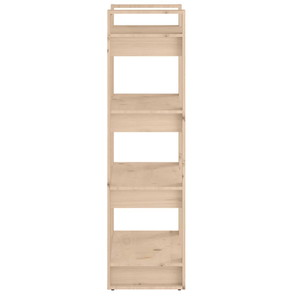 vidaXL Βιβλιοθήκη/Διαχωριστικό Χώρου 60x35x125 εκ. Μασίφ Ξύλο