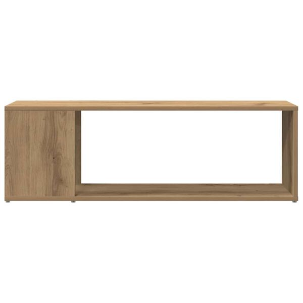 vidaXL Έπιπλο Τηλεόρασης Αρτισιανή Δρυς 100x24x32εκ. από Επεξεργ. Ξύλο