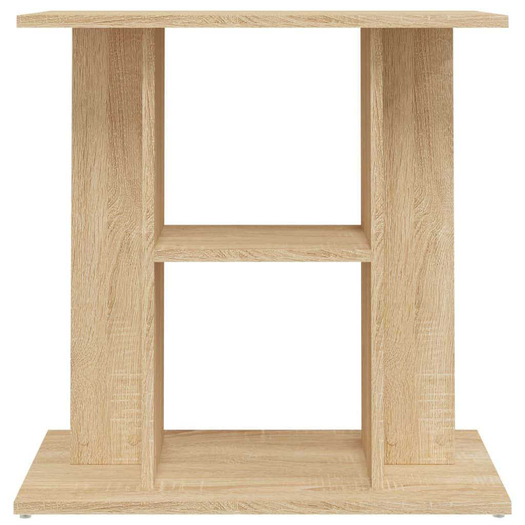 vidaXL Βάση Ενυδρείου Sonoma Δρυς 60x30x60 εκ. από Επεξεργασμένο Ξύλο