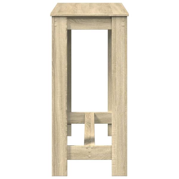vidaXL Τραπέζι Μπαρ Sonoma Δρυς 102x50x103,5εκ. Επεξεργ. Ξύλο
