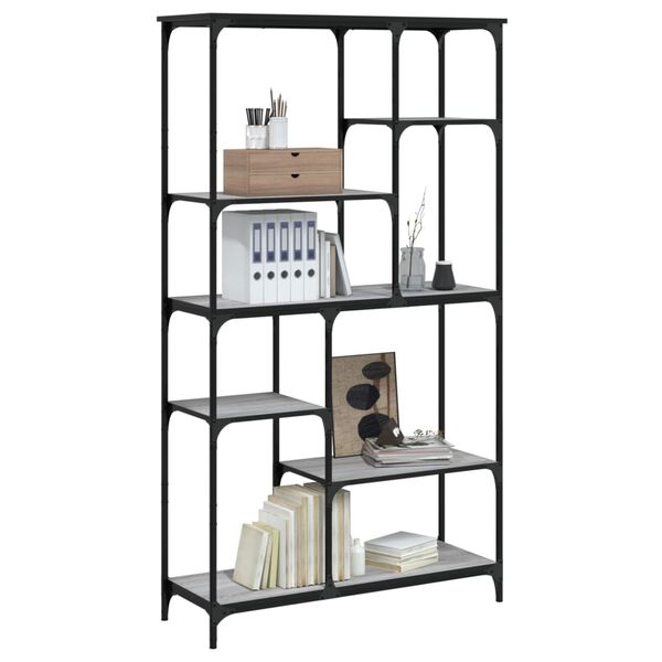 vidaXL &Beta;&iota;&beta;&lambda;&iota;&omicron;&theta;ή&kappa;&eta; &Gamma;&kappa;&rho;&iota; Sonoma 99 x 35,5 x 176 &epsilon;&kappa;. &Epsilon;&pi;&epsilon;&xi;&epsilon;&rho;&gamma;. &Xi;ύ&lambda;&omicron;/&Alpha;&tau;&sigma;ά&lambda;&iota;