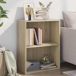 vidaXL &Beta;&iota;&beta;&lambda;&iota;&omicron;&theta;ή&kappa;&eta; &mu;&epsilon; 2 &Rho;ά&phi;&iota;&alpha; Sonoma &Delta;&rho;&upsilon;&sigmaf; 60x30x76,5 &epsilon;&kappa;. &Mu;&omicron;&rho;&iota;&omicron;&sigma;&alpha;&nu;ί&delta;&alpha;