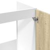 vidaXL Ντουλάπι "Lyon" Sonoma Δρυς 80x46x81,5 εκ. από Τεχνητό Ξύλο