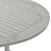 vidaXL Τραπέζι Κήπου Γκρι 200 x 100 x 75 εκ. από Μασίφ Ξύλο Ακακίας