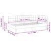 vidaXL Κρεβάτι Γωνίας με κεφαλάρι Τιρκουάζ 90 x 190 cm Βελούδο
