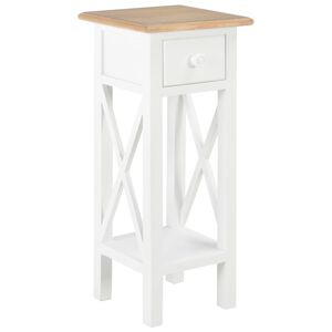 vidaXL &Tau;&rho;&alpha;&pi;&epsilon;&zeta;ά&kappa;&iota; &Beta;&omicron;&eta;&theta;&eta;&tau;&iota;&kappa;ό &Lambda;&epsilon;&upsilon;&kappa;ό 27 x 27 x 65,5 &epsilon;&kappa;. &Xi;ύ&lambda;&iota;&nu;&omicron;