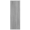 vidaXL Παπουτσοθήκη Γκρι Sonoma 54x34x100,5 εκ. από Επεξεργασμένο Ξύλο