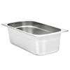 vidaXL Λεκάνες Gastronorm 8 τεμ. GN 1/3 100 χιλ. από Ανοξείδωτο Ατσάλι