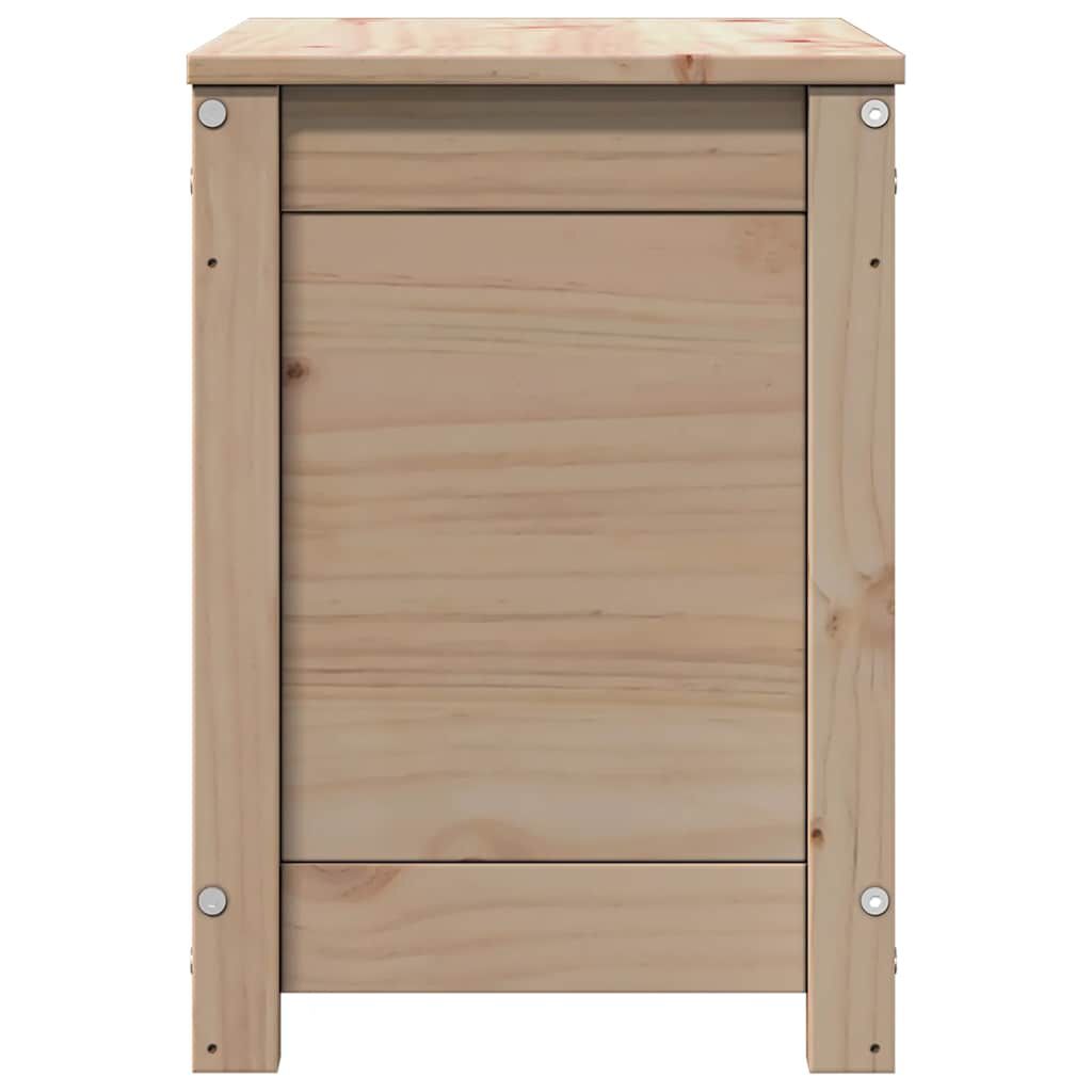 vidaXL Κουτί Αποθήκευσης 60x32x45,5 εκ από Μασίφ Ξύλο Πεύκου