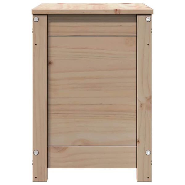 vidaXL Κουτί Αποθήκευσης 60x32x45,5 εκ από Μασίφ Ξύλο Πεύκου
