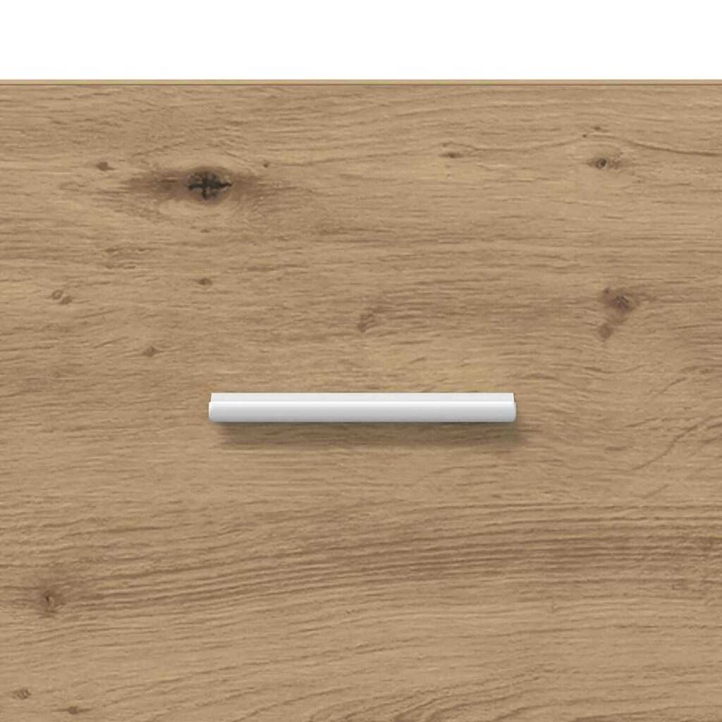 vidaXL Ντουλάπι Μπάνιου με αποθήκευση artisan δρυς 37 x 31.5 x 82 εκ