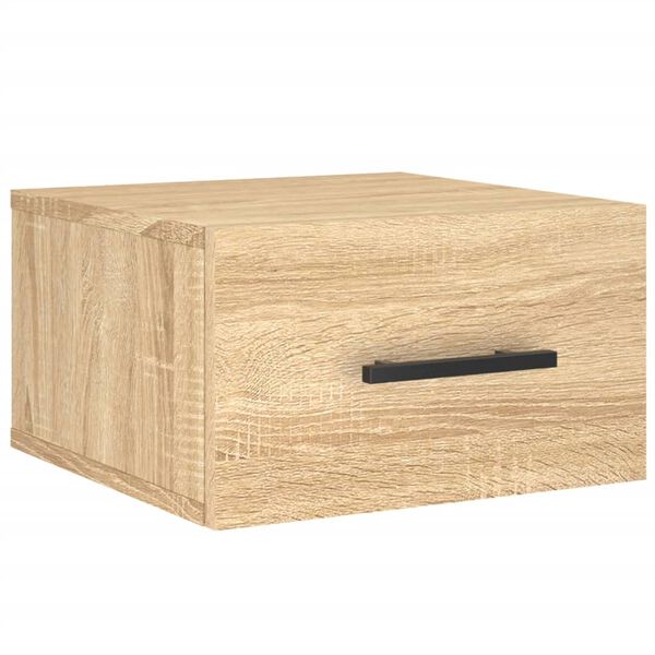 vidaXL Κομοδίνα Επιτοίχια Sonoma Δρυς 35 x 35 x 20 εκ.