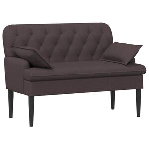 vidaXL Love seat &mu;&epsilon; &kappa;&omicron;&upsilon;&mu;&pi;&iota;ά &Sigma;&kappa;&omicron;ύ&rho;&omicron; &Kappa;&alpha;&phi;έ 111 x 68 x 80 &epsilon;&kappa;. Ύ&phi;&alpha;&sigma;&mu;&alpha;