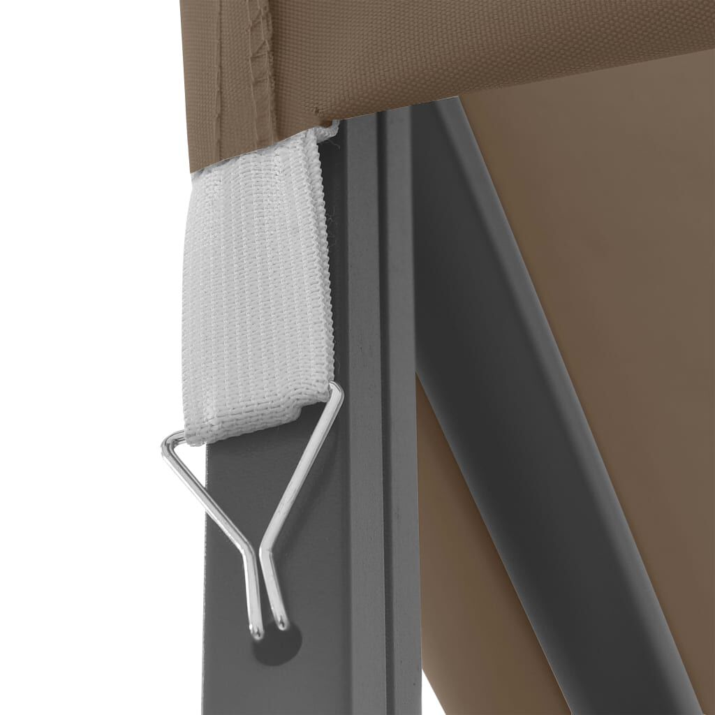 vidaXL Κιόσκι Taupe 3 x 3 μ.