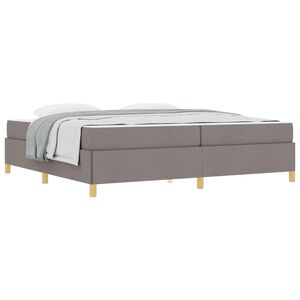 vidaXL &Sigma;&kappa;&epsilon;&lambda;&epsilon;&tau;ό&sigmaf; &Kappa;&rho;&epsilon;&beta;&alpha;&tau;&iota;&omicron;ύ &mu;&epsilon; &sigma;&tau;&rho;ώ&mu;&alpha; Taupe 200 x 200 cm ύ&phi;&alpha;&sigma;&mu;&alpha;