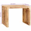 vidaXL End Table &Kappa;&alpha;&phi;έ 60 x 35 x 46 &epsilon;&kappa;. &Sigma;&tau;&epsilon;&rho;&epsilon;ό &xi;ύ&lambda;&omicron; &mu;ά&nu;&gamma;&kappa;&omicron;