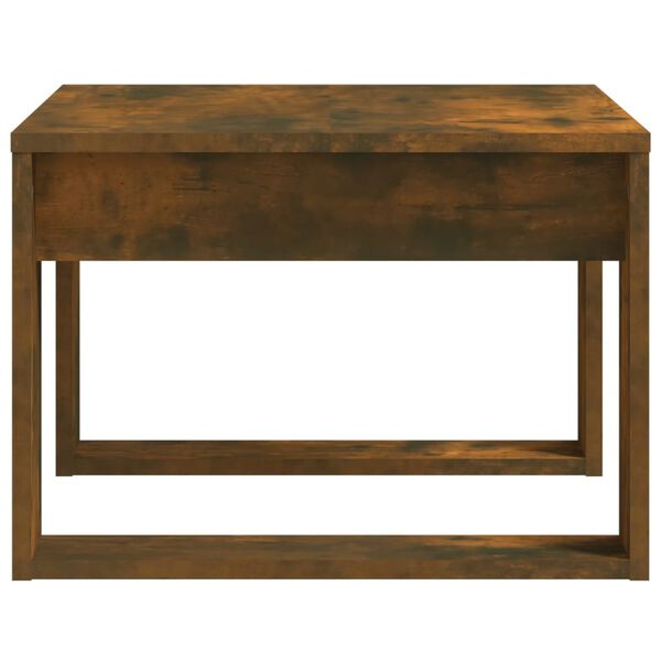 vidaXL Βοηθητικό Τραπέζι Καπνιστή Δρυς 50x50x35 εκ. Επεξεργασμένο Ξύλο