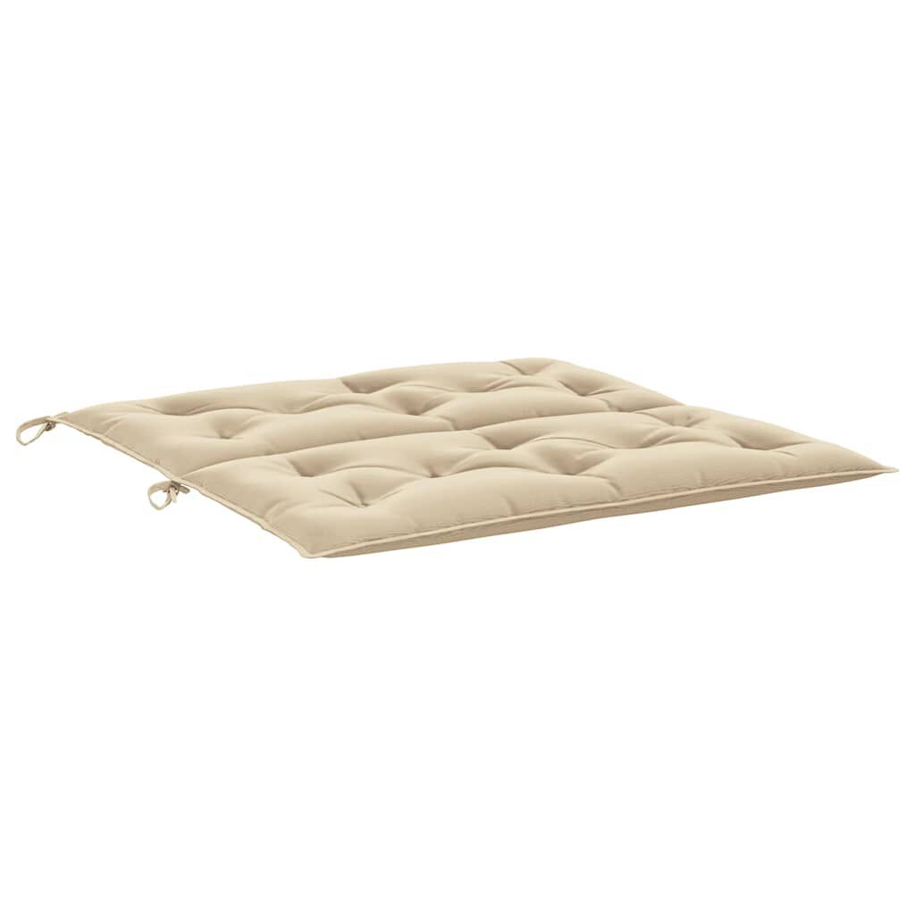 vidaXL Μαξιλάρι Πάγκου Κήπου Μπεζ 100x(50+50)x7 εκ. Ύφασμα Oxford