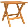vidaXL Ξαπλώστρα 3 pcs Καφέ 40 x 40 x 40εκ Μασίφ ξύλο ακακίας