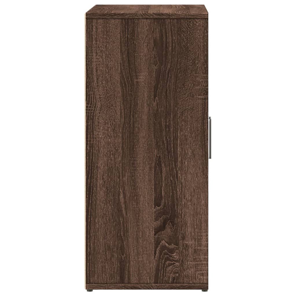 vidaXL Βοηθητικό Ντουλάπι Καφέ Δρυς 60x31x70εκ. από Επεξεργασμένο Ξύλο