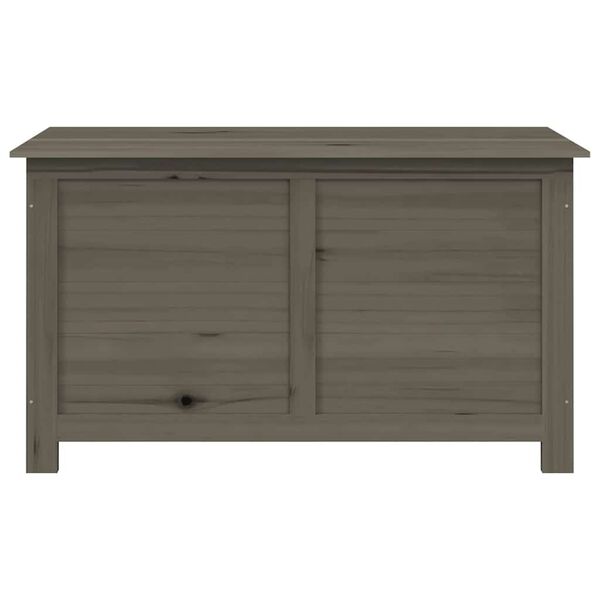 vidaXL Κουτί Μαξιλαριών Εξ. Χώρου Καφέ 100x50x56 εκ. Μασίφ Ξύλο Ελάτης