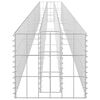 vidaXL Συρματοκιβώτιο-Γλάστρα Υπερυψωμένη 360x30x30 εκ. Γαλβ. Χάλυβας