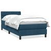 vidaXL &Kappa;&rho;&epsilon;&beta;ά&tau;&iota; Boxspring &mu;&epsilon; &Sigma;&tau;&rho;ώ&mu;&alpha; &Sigma;&kappa;&omicron;ύ&rho;&omicron; &Mu;&pi;&lambda;&epsilon; 80x220 &epsilon;&kappa;. &Beta;&epsilon;&lambda;&omicron;ύ&delta;&iota;&nu;&omicron;
