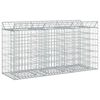 vidaXL &Alpha;&nu;&alpha;&sigma;&eta;&kappa;&omega;&mu;έ&nu;&omicron; &kappa;&rho;&epsilon;&beta;ά&tau;&iota; gabion &Alpha;&sigma;&eta;&mu;ί 150 x 50 x 80 &epsilon;&kappa;