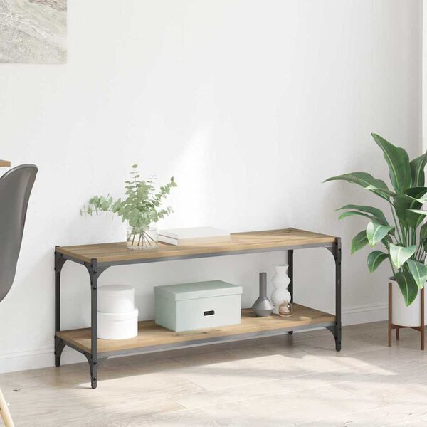 vidaXL &Nu;&tau;&omicron;&upsilon;&lambda;ά&pi;&iota; TV Artisan Oak 100x33x41&epsilon;&kappa;.